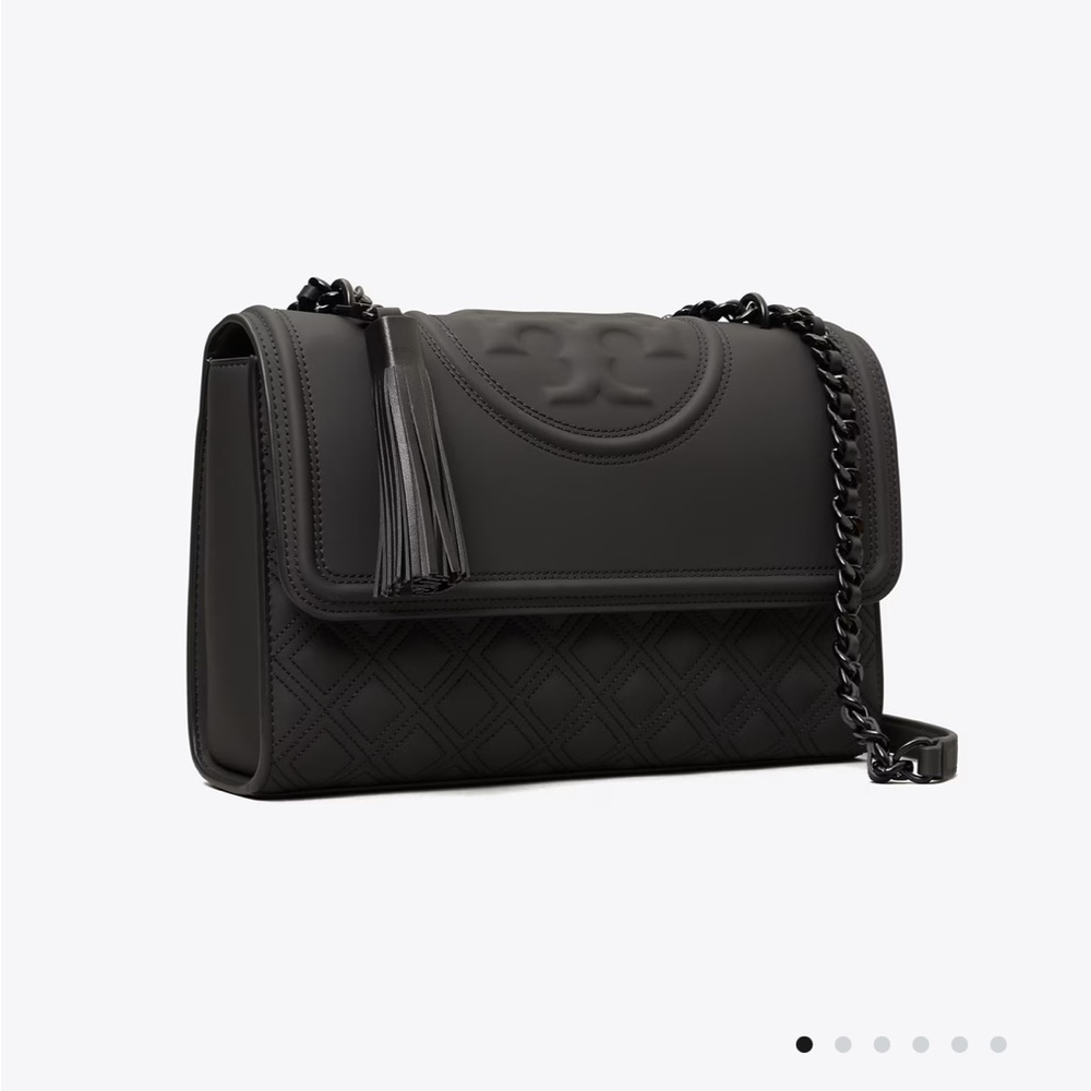 TORY BURCH FLEMING MATTE CONVERTIBLE SHOULDER BAG — BRAND NEW, NEVER WORN